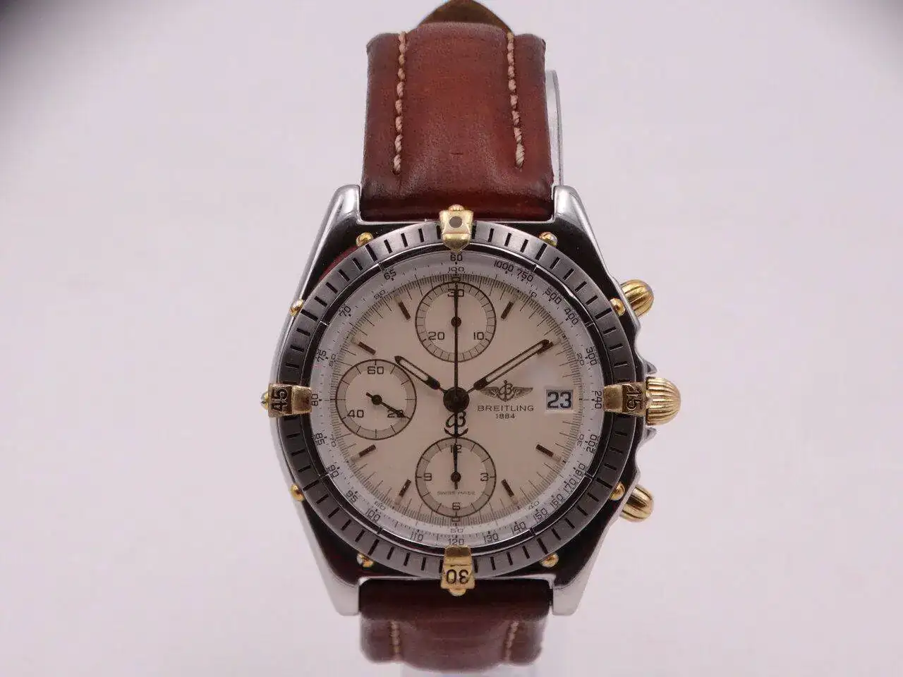 Breitling Chronomat steel gold 06753.webp