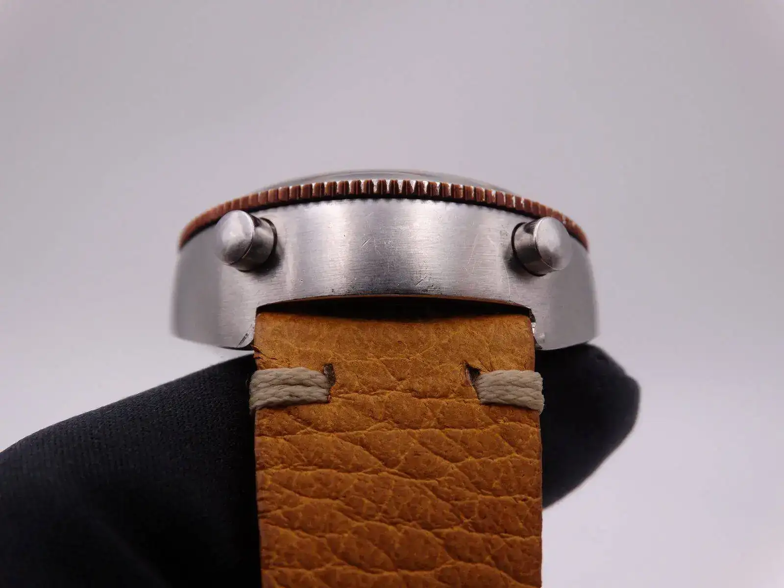 breitling chronomatic bullhead vintage 8414.JPG
