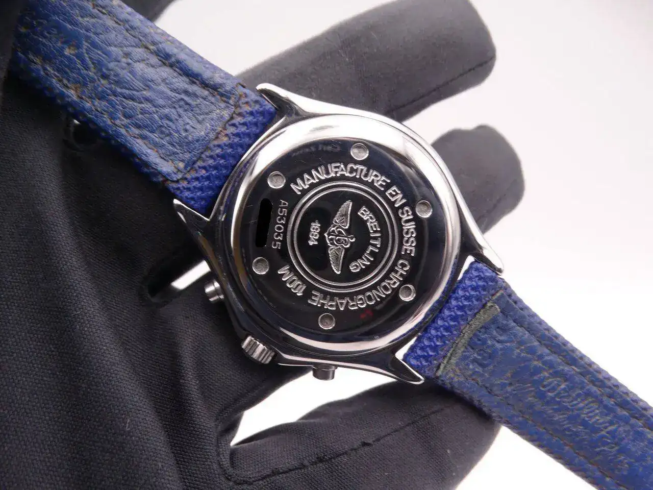 Breitling Colt Quartz Chronograph Blue 02340 copia.webp