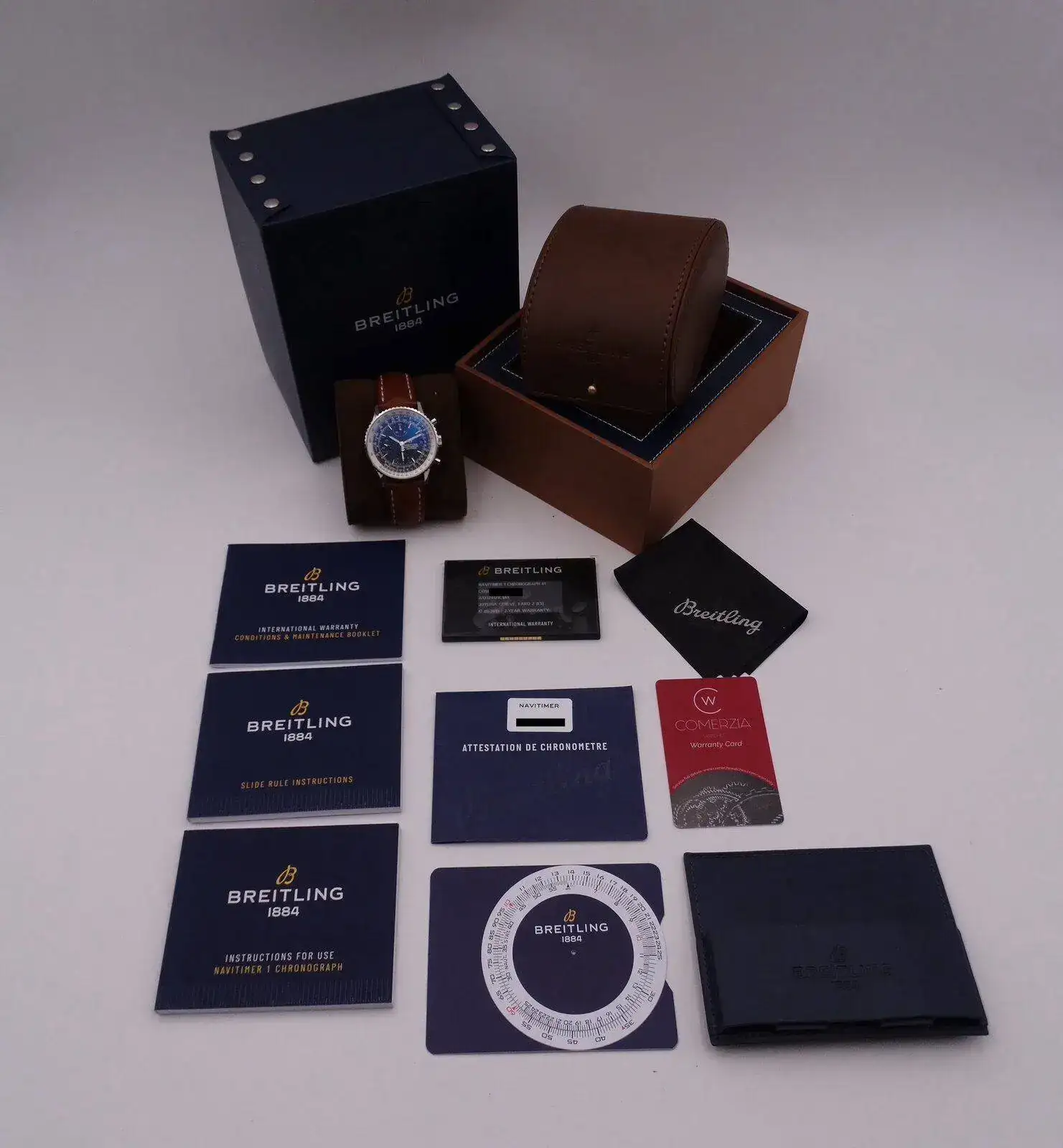 Breitling Navitimer 1 Chronograph 41 Blue 01353 copia.webp