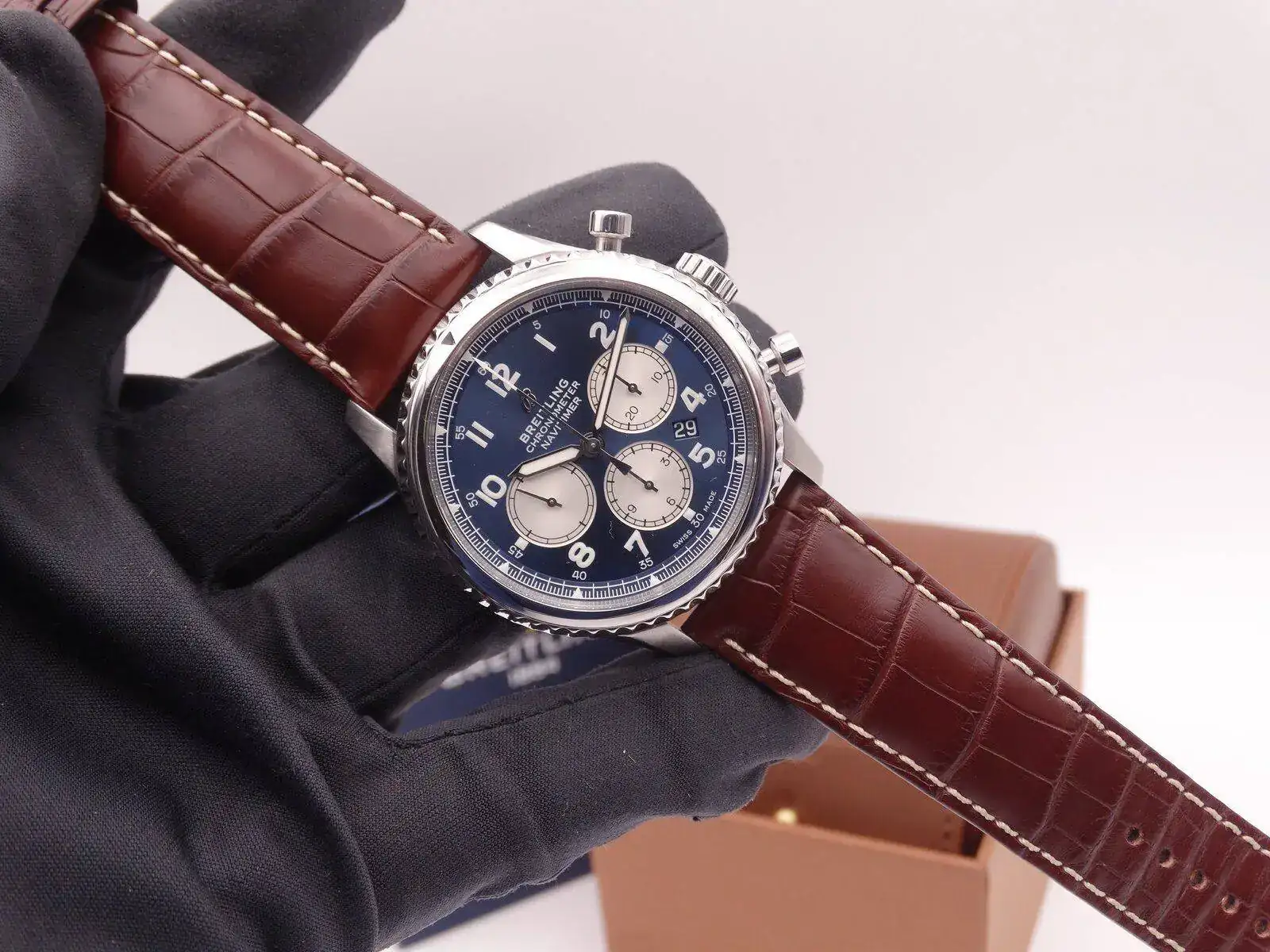 BREITLING Navitimer 8 Chronograph Blue 06168.webp