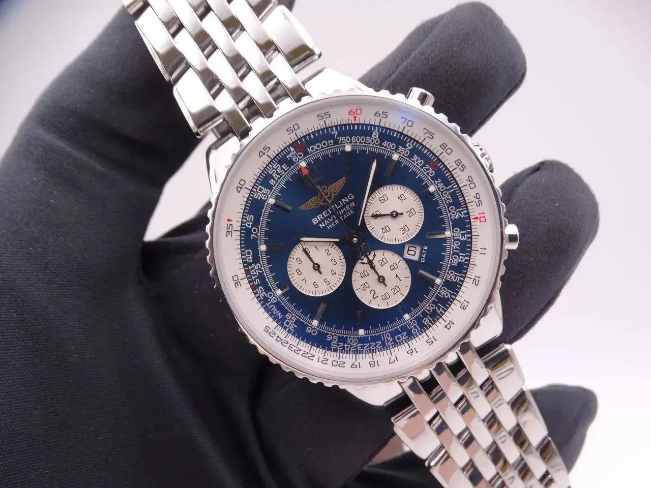 Breitling Navitimer Chronograph Blue 02592.JPG