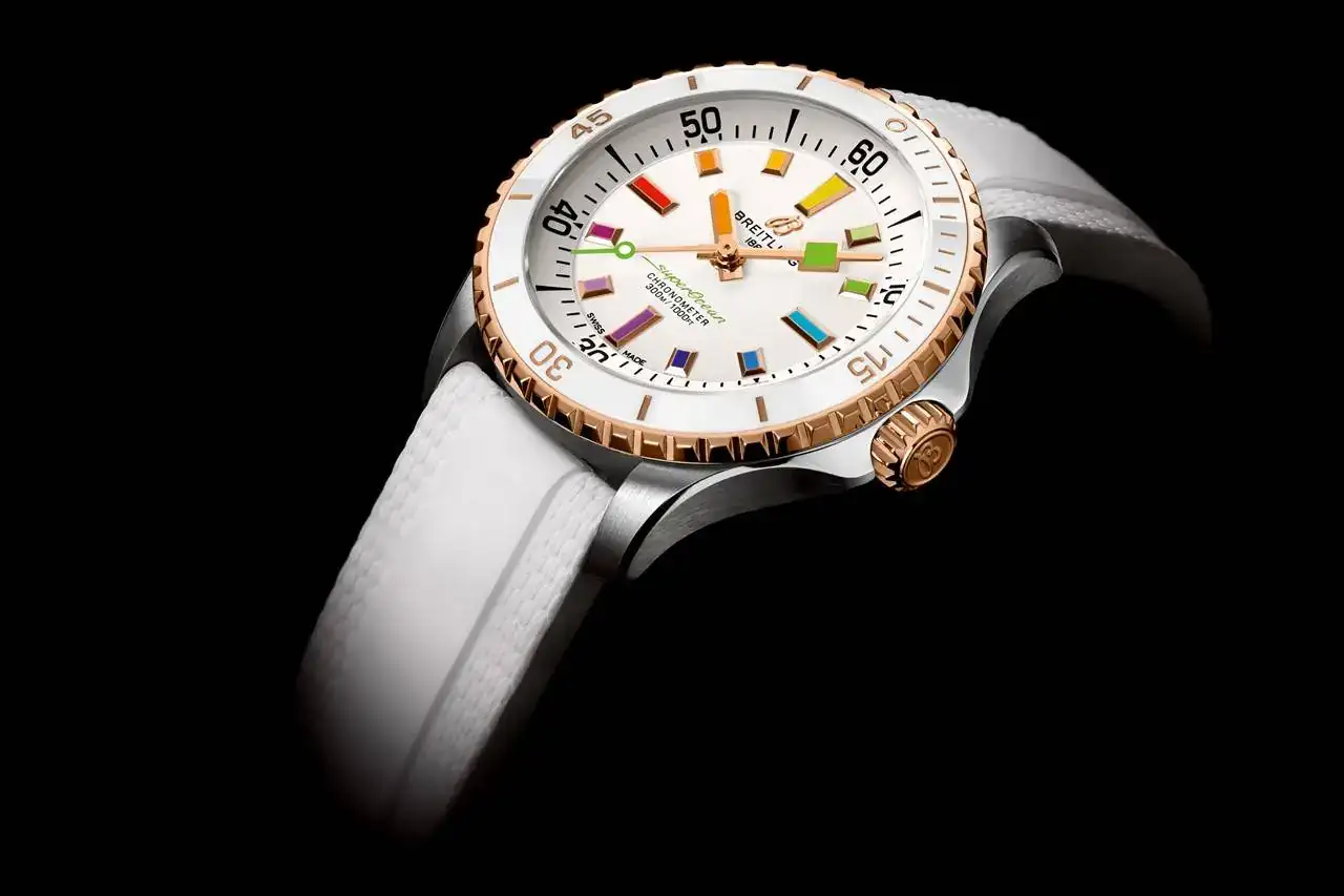 Breitling Superocean Automatic 36 rainbow.webp