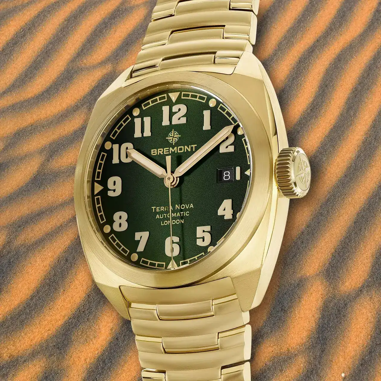 Bremont Terra Nova 40,5 mm Fecha Bronce - 3