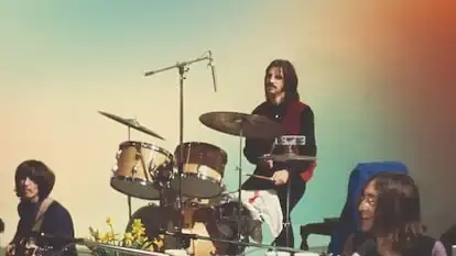 Ringo Starr, en un fotograma de 'Get Back'.