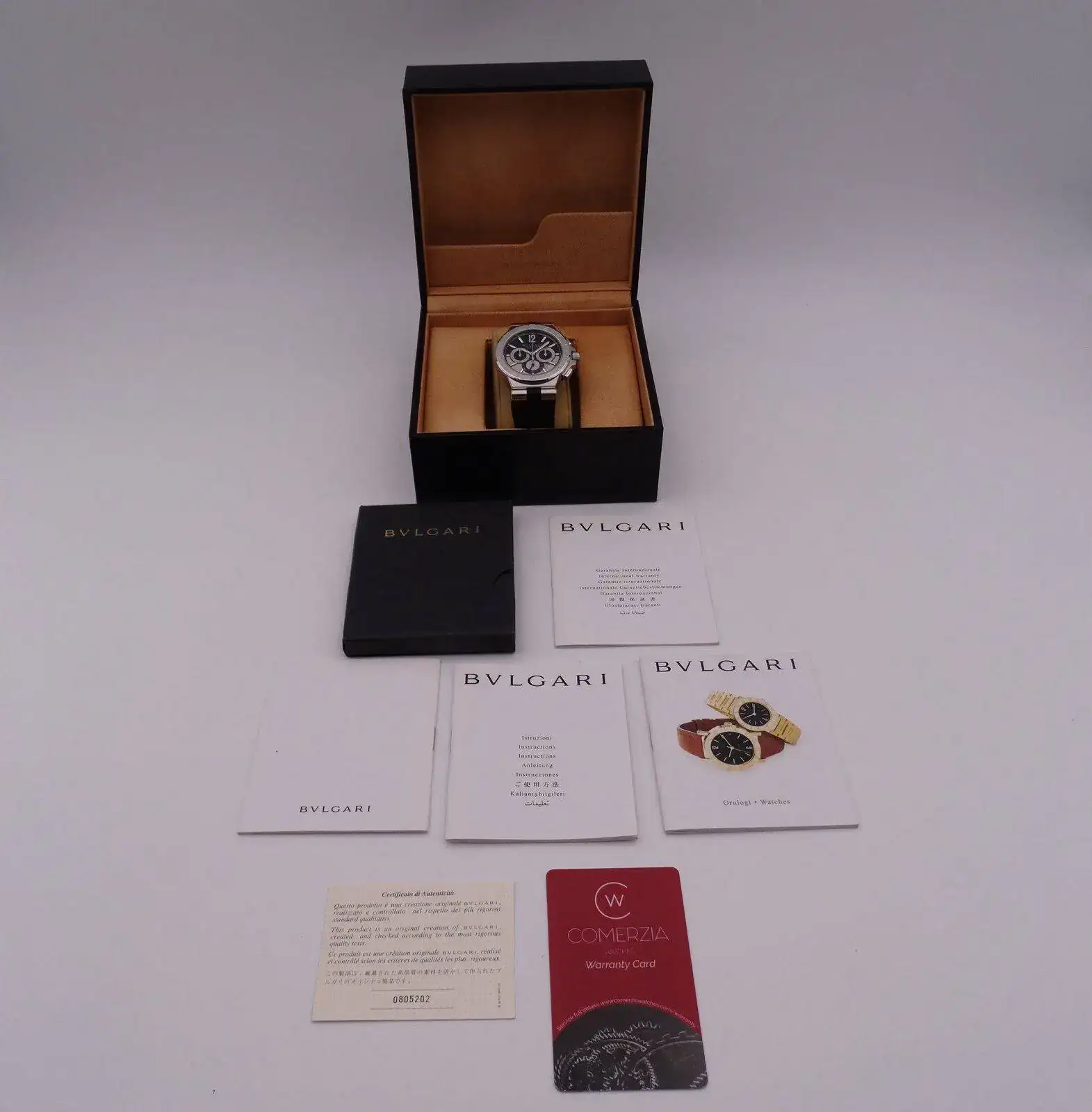 BVLGARI BULGARI Diagono Chronograph 06019.JPG