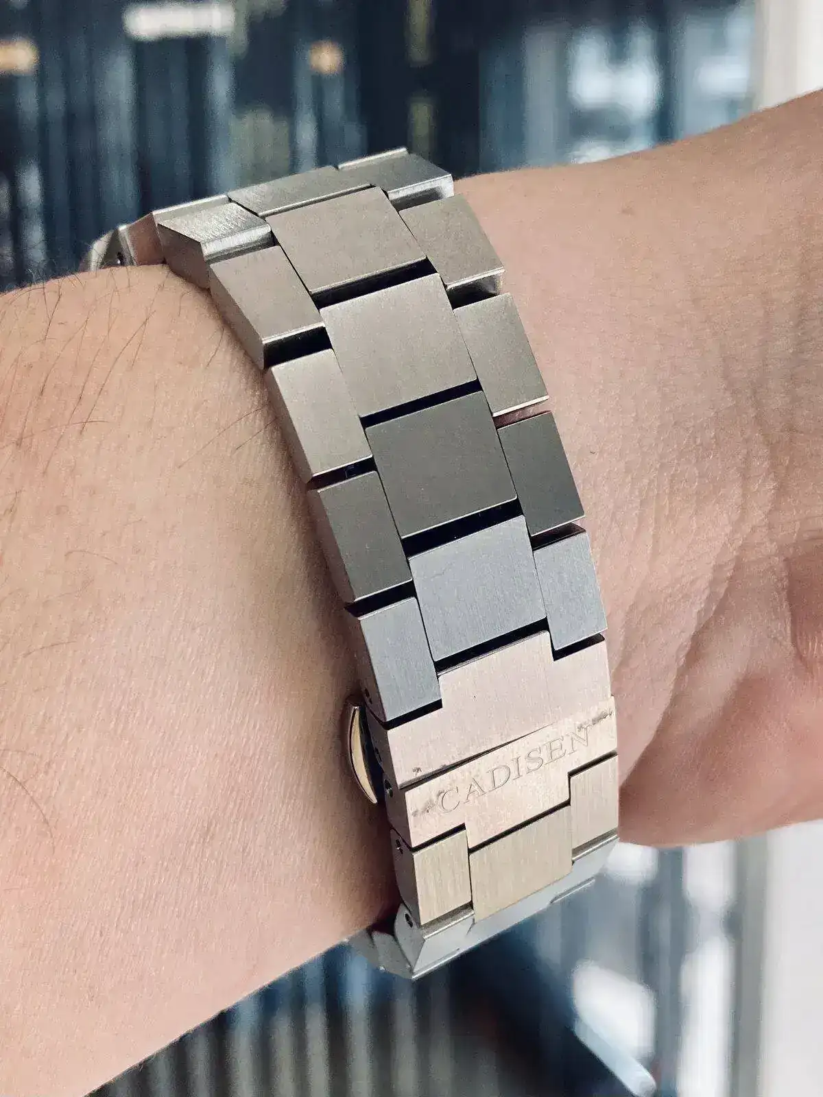 CADISEN Royal Oak Black Grid 42mm. Armis_3.webp