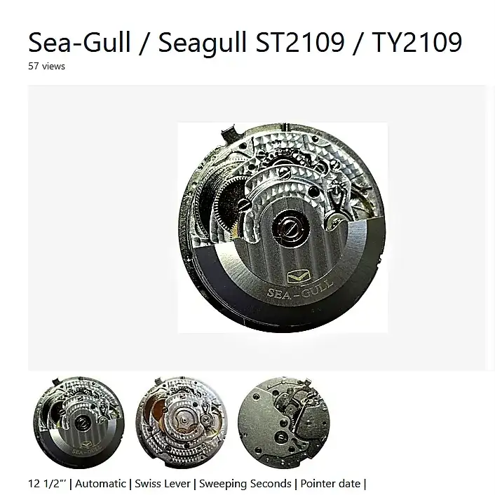 CALIBER SEAGULL ST2109 - TY2109.webp