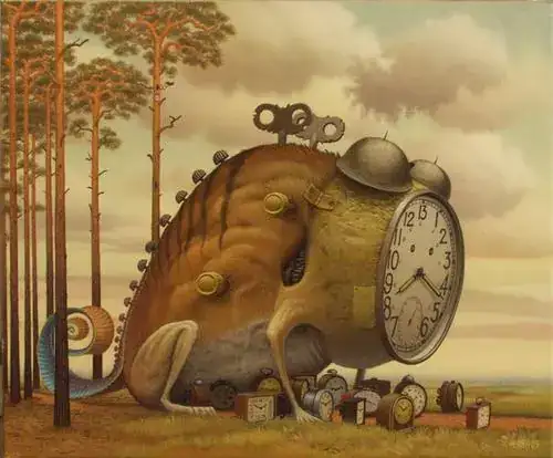 Camaleon de  Jacek Yerka..webp