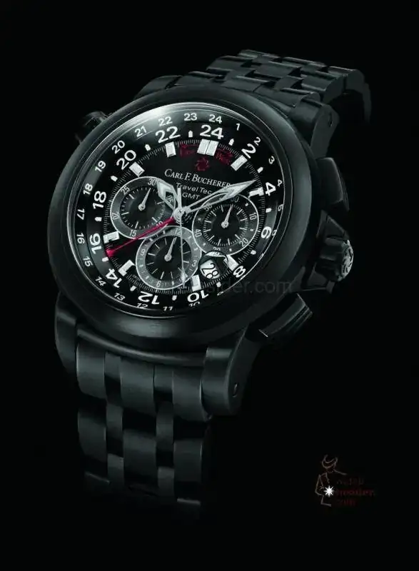 Carl F. Bucherer Patravi TravelTec in deep matt black.webp