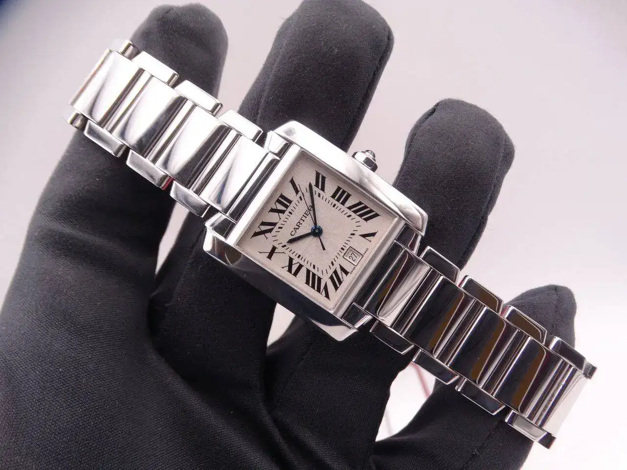 Cartier tank 2366 White gold 03123.webp