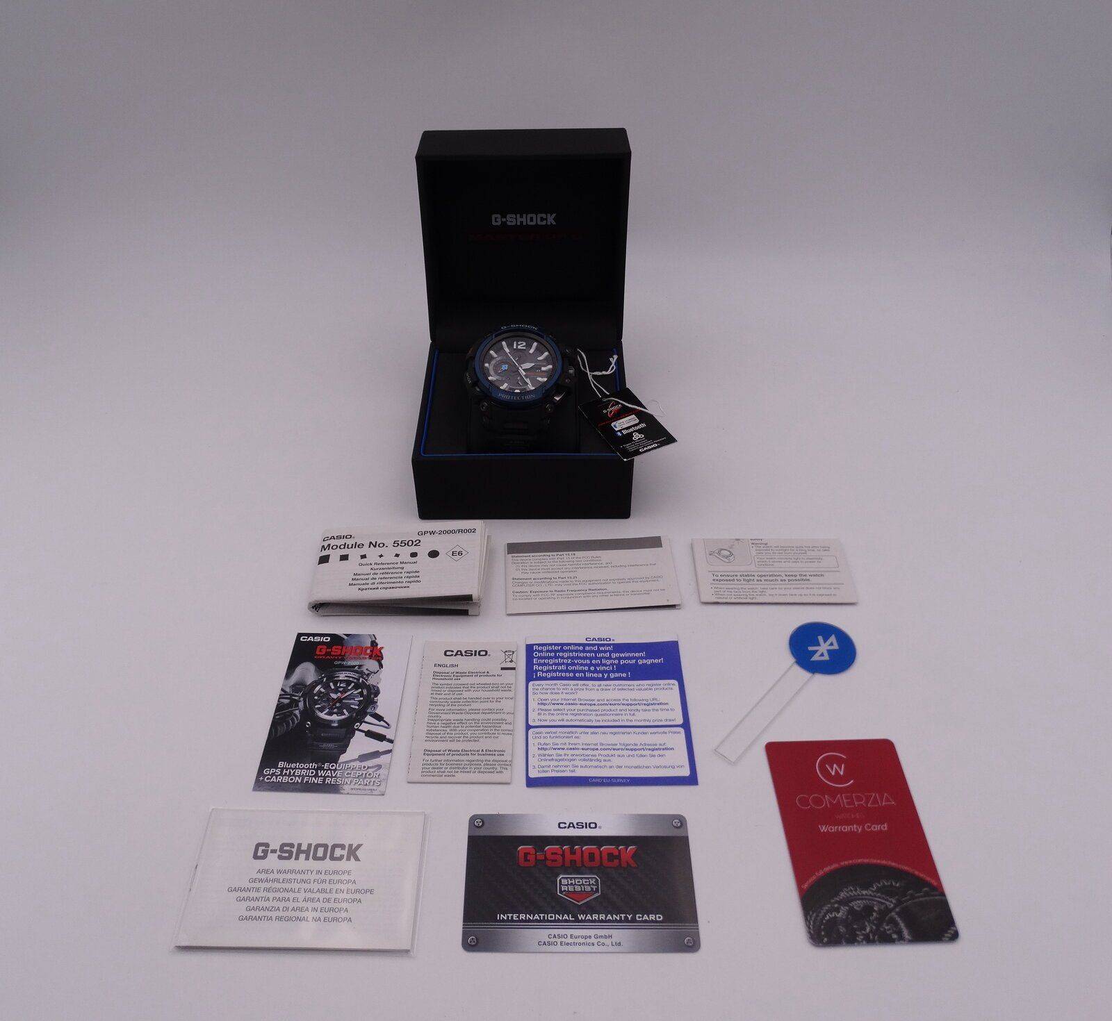 CASIO G-Shock Gravitymaster GPS & BT GPW-2000-1A2ER FULL SET | Relojes  Especiales, EL foro de relojes