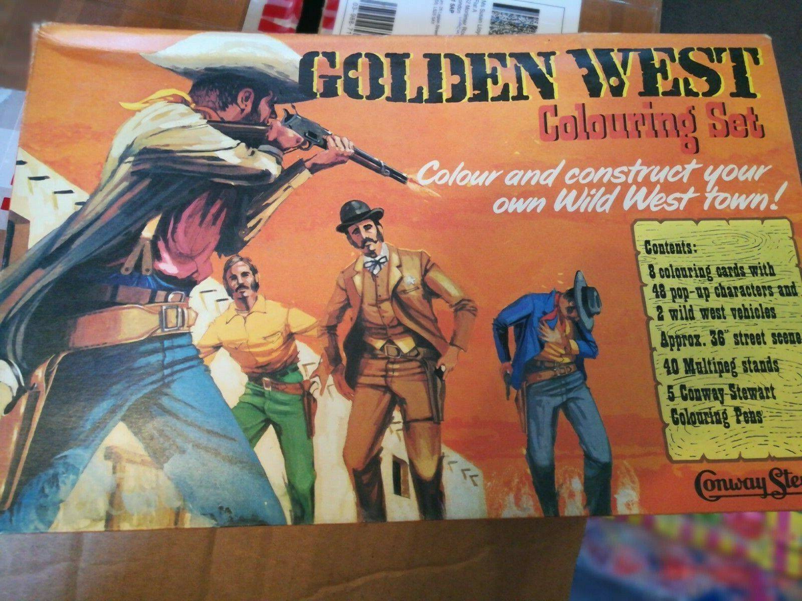 Conway Stewart The Golden West Cowboy Colouring Set and Mobile Toy 1.jpg