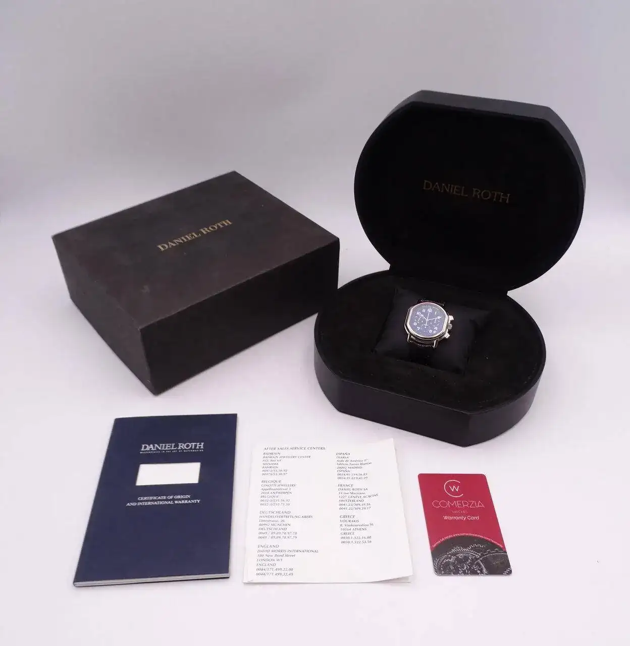 Daniel Roth chronograph White Gold Blue 03511.webp