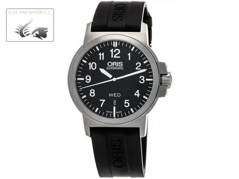 Date-Automatic-Watch-Oris-735-Black-Rubber-strap-1.webp