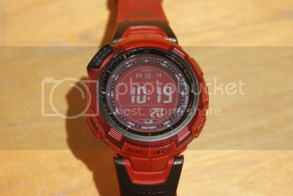 Casio Protrek PRG-110-C4 (rojo) | Relojes Especiales, EL foro de relojes