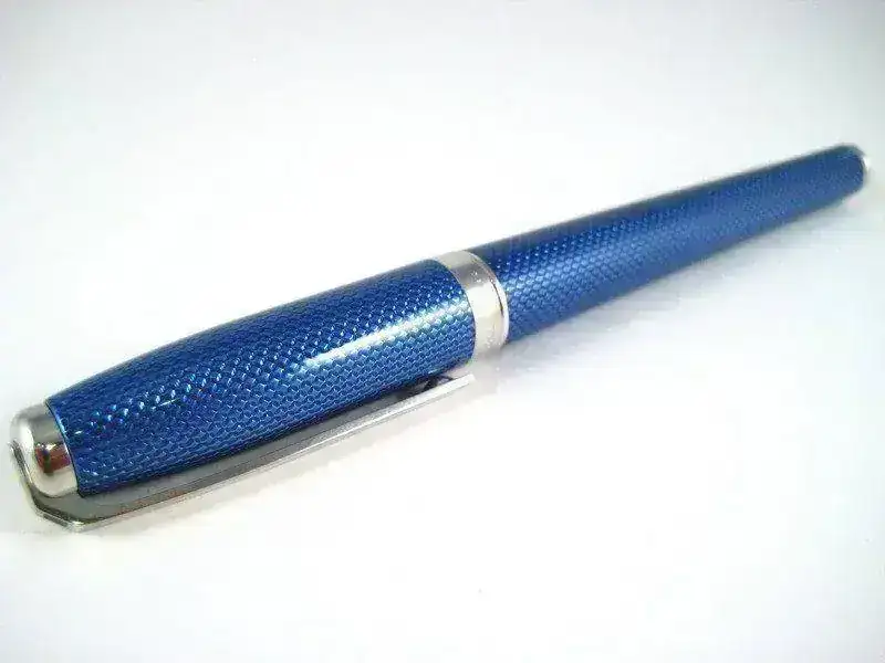 Dupont-Palladium-Blue-stitch-Fountain-Pen-451408-1.webp