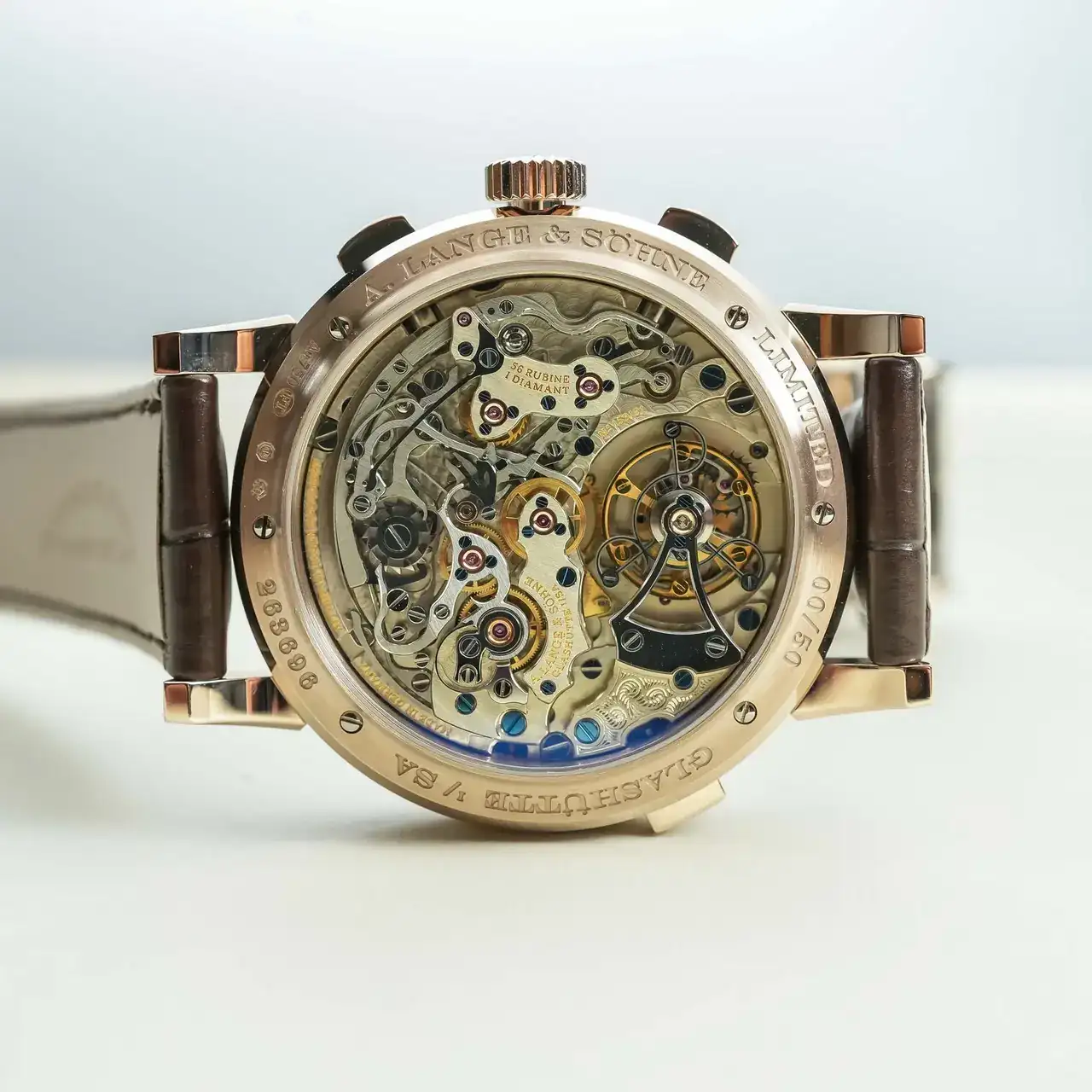 A Lange Sohne Datograph Perpetual Tourbillon Honeygold Lumen - 2