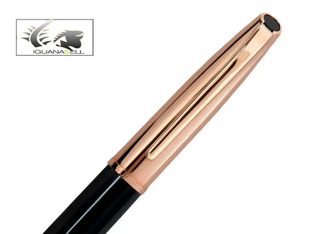 e-Fountain-Pen-Black-Resin-Rose-gold-trim-E05LP--1.webp
