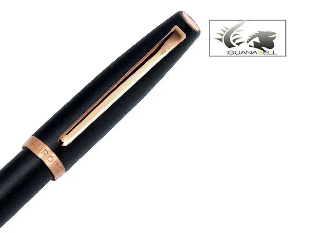 e-Fountain-Pen-Black-Resin-Rose-gold-trim-E20PN--2.webp