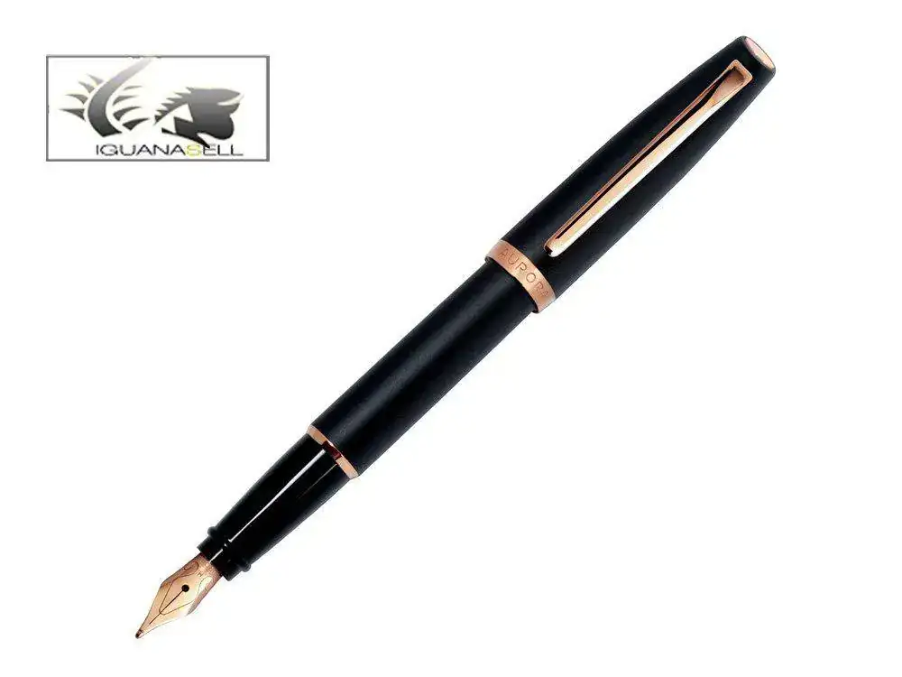 e-Fountain-Pen-Black-Resin-Rose-gold-trim-E20PN--3.webp