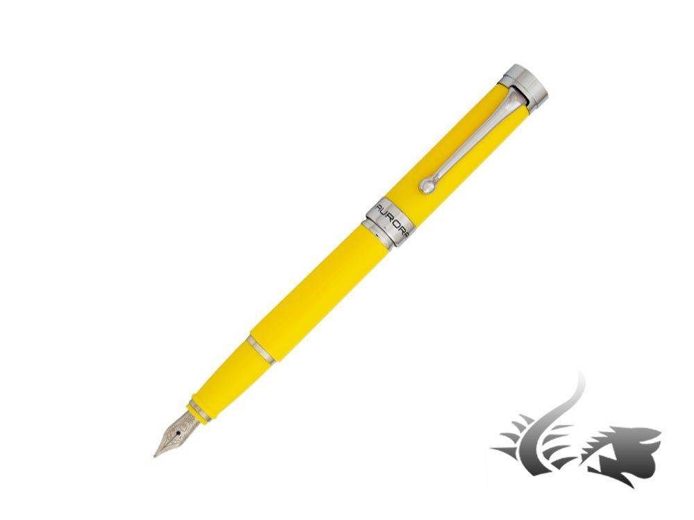 -EDO-Fountain-Pen-Resin-Chrome-Trim-Yellow-O11-Y-1.jpg