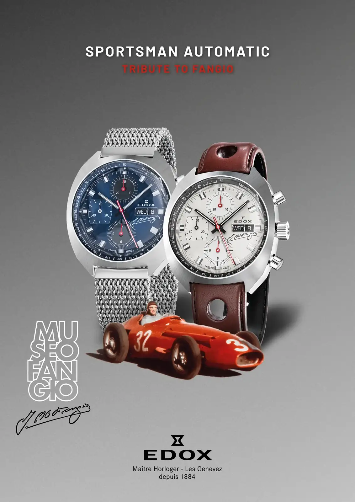 EDOX - 01132 - Sportsman Fangio Limited Edition - 2025.webp