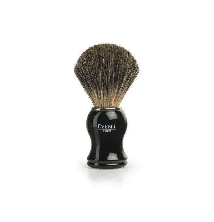 event-brocha-de-afeitar-tejon-gris-21-mm-diametro-negro.webp