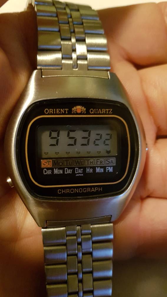 Alguien sabe manejar el Orient G 611105 -41 (digital de los 70) ? | Relojes  Especiales, EL foro de relojes