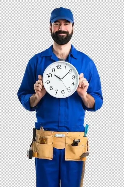 fontanero-tenencia-reloj_1368-21200.webp