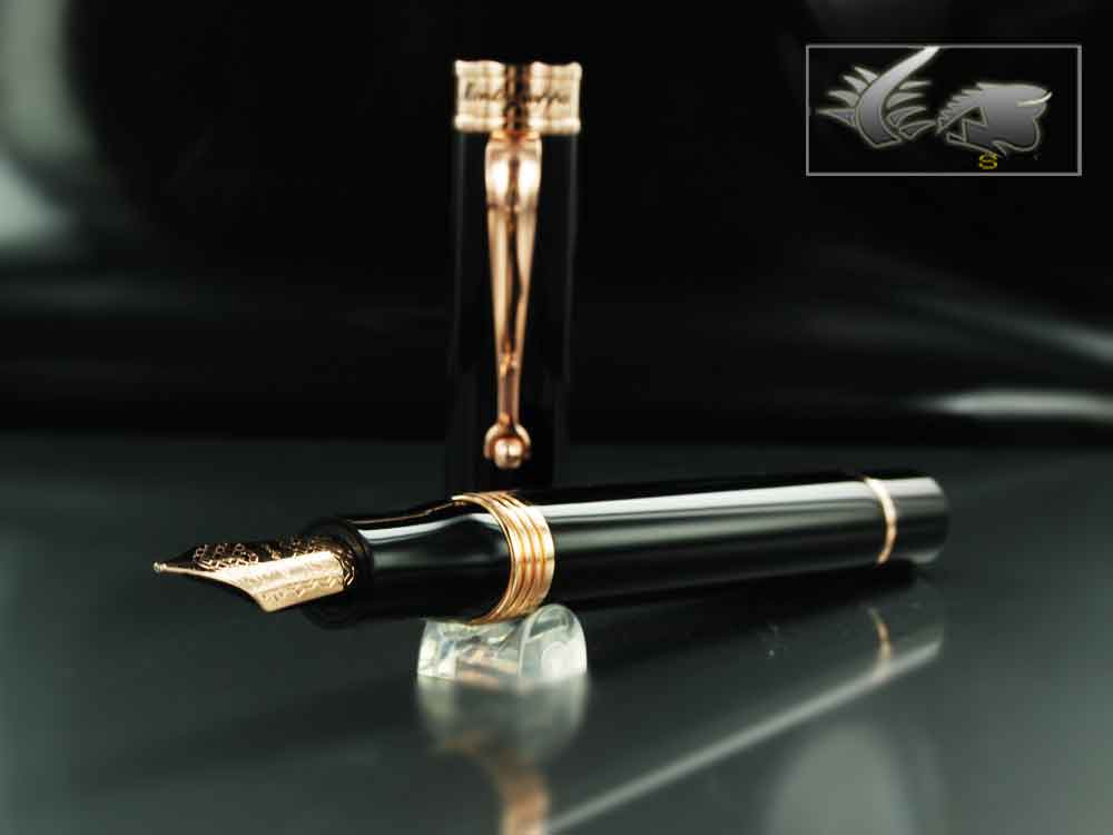 Fountain-Pen-Black-Resin-Rose-gold-trim-ISDUR-RC-2.jpg