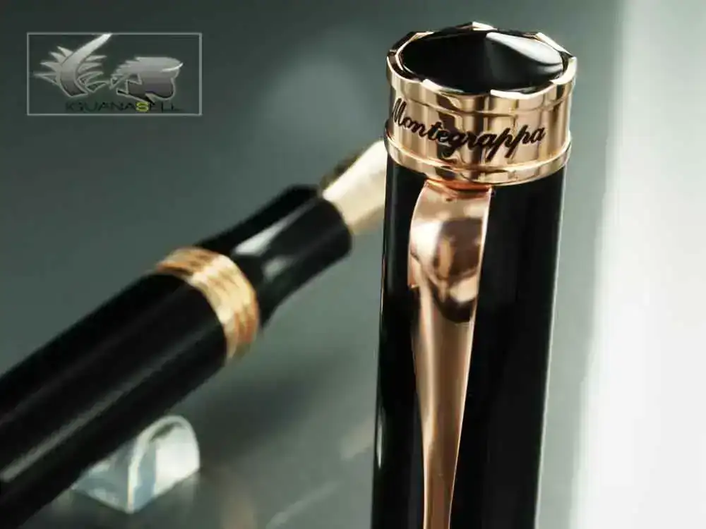 Fountain-Pen-Black-Resin-Rose-gold-trim-ISDUR-RC-6.webp