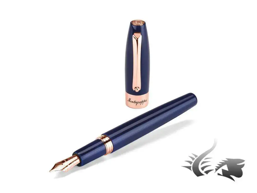 Fountain-Pen-Blue-Resin-Rose-gold-trim-ISFOR-RD--1.webp
