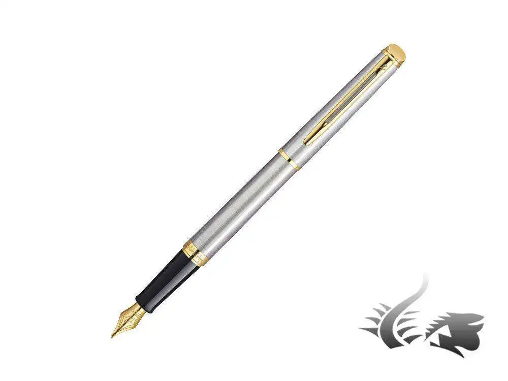 -Fountain-Pen-Stainless-Steel-Gold-Trim-S0920330-1.webp