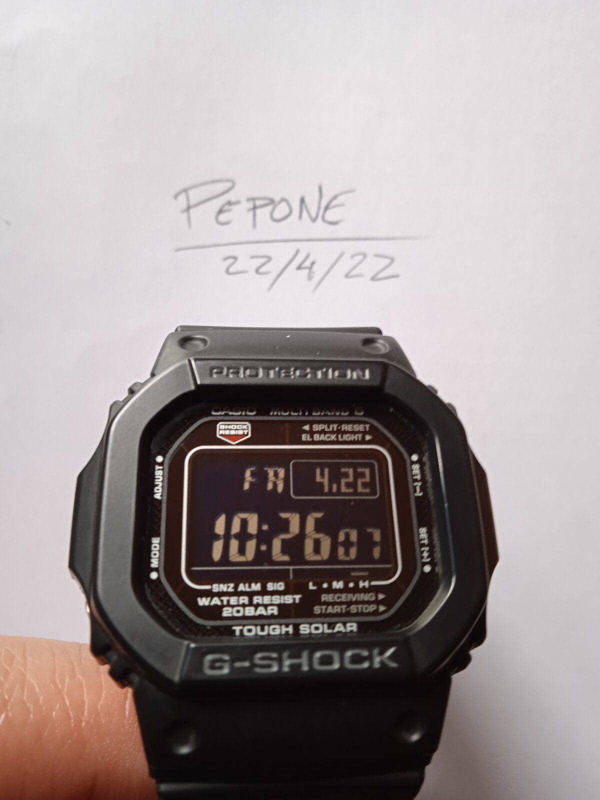 O cambio G-Shock GWM-5610BB | Relojes Especiales, EL foro de relojes