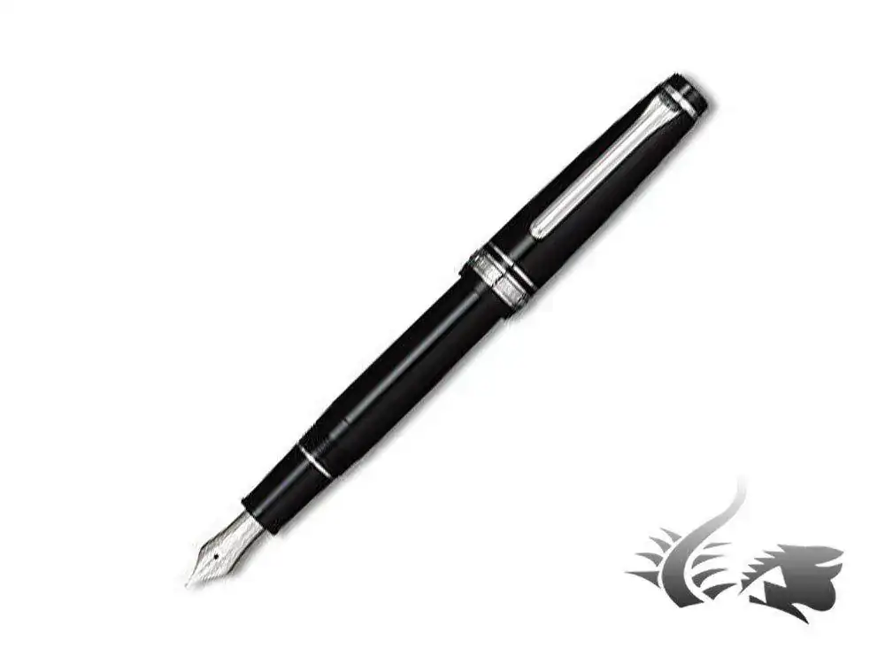 Gear-Slim-Silver-Fountain-Pen-Black-Rhodium-trim-1.webp