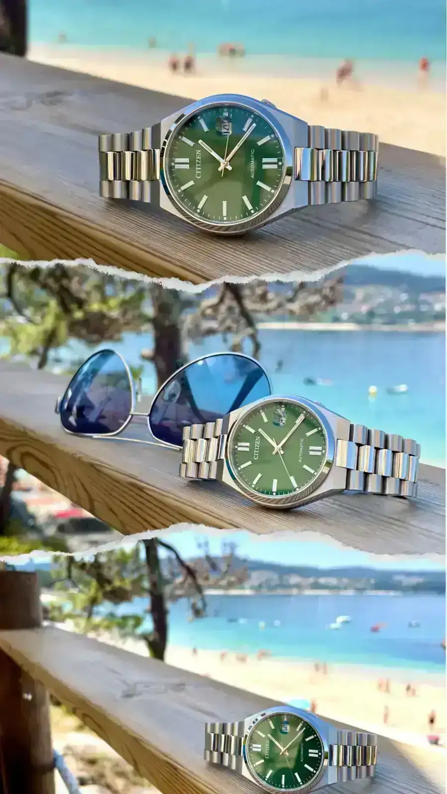 Gris Foto Collage Monocromático Papel Rasgado Historia de Instagram.webp