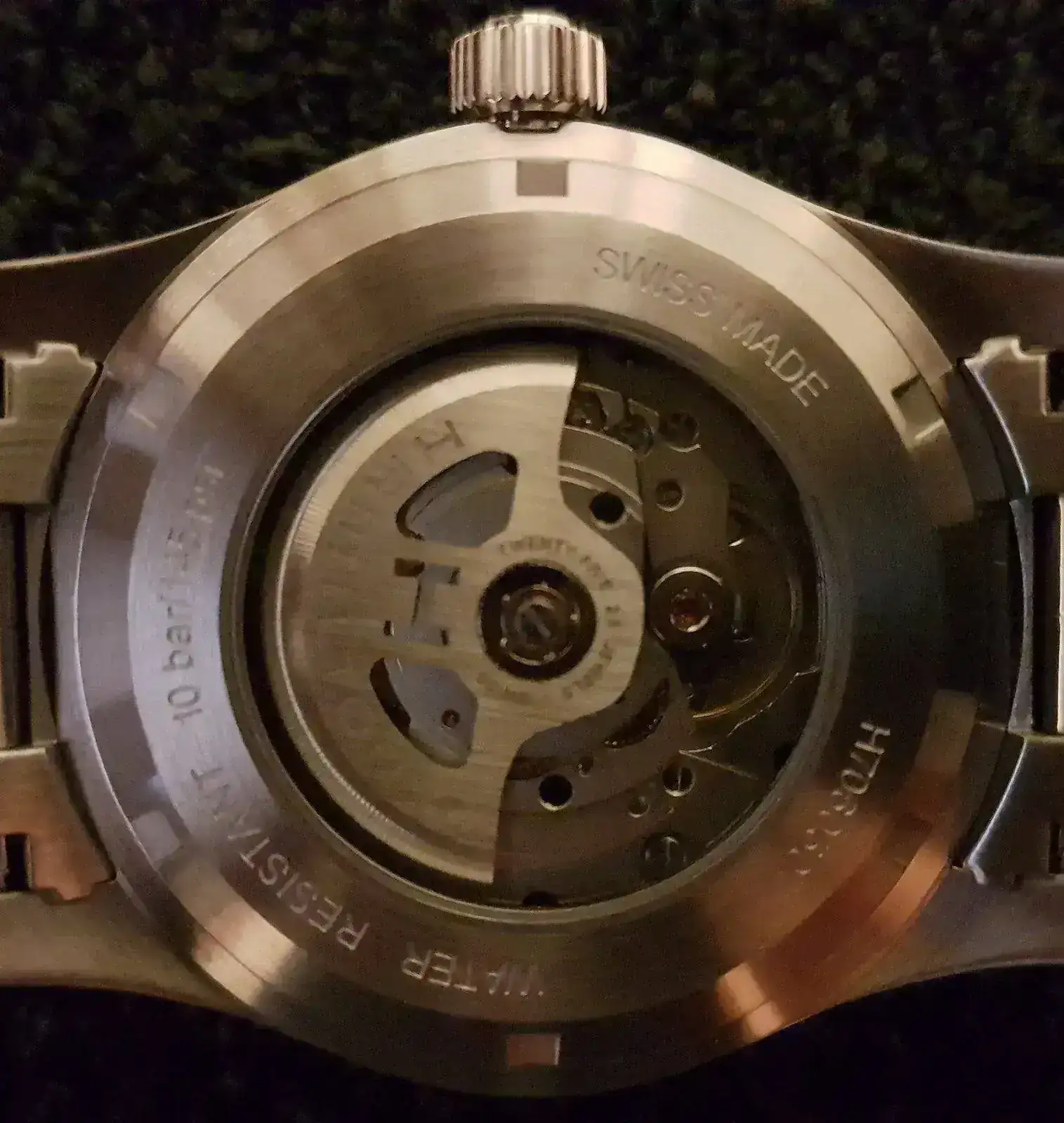 Hamilton Khaki Field Auto 42 mm 100M Blue Dial Bracelet #H70605143 (2).webp