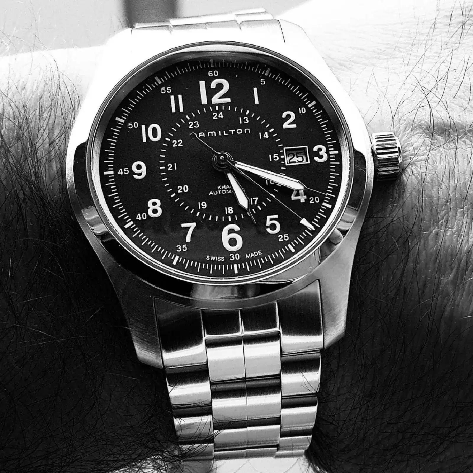 Hamilton Khaki Field Auto 42 mm 100M Blue Dial Bracelet #H70605143 (ByN).webp