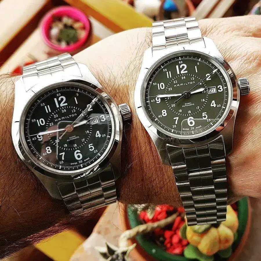 Hamilton Khaki Field Auto 42 mm 100M Blue Dial Bracelet #H70605143.jpg