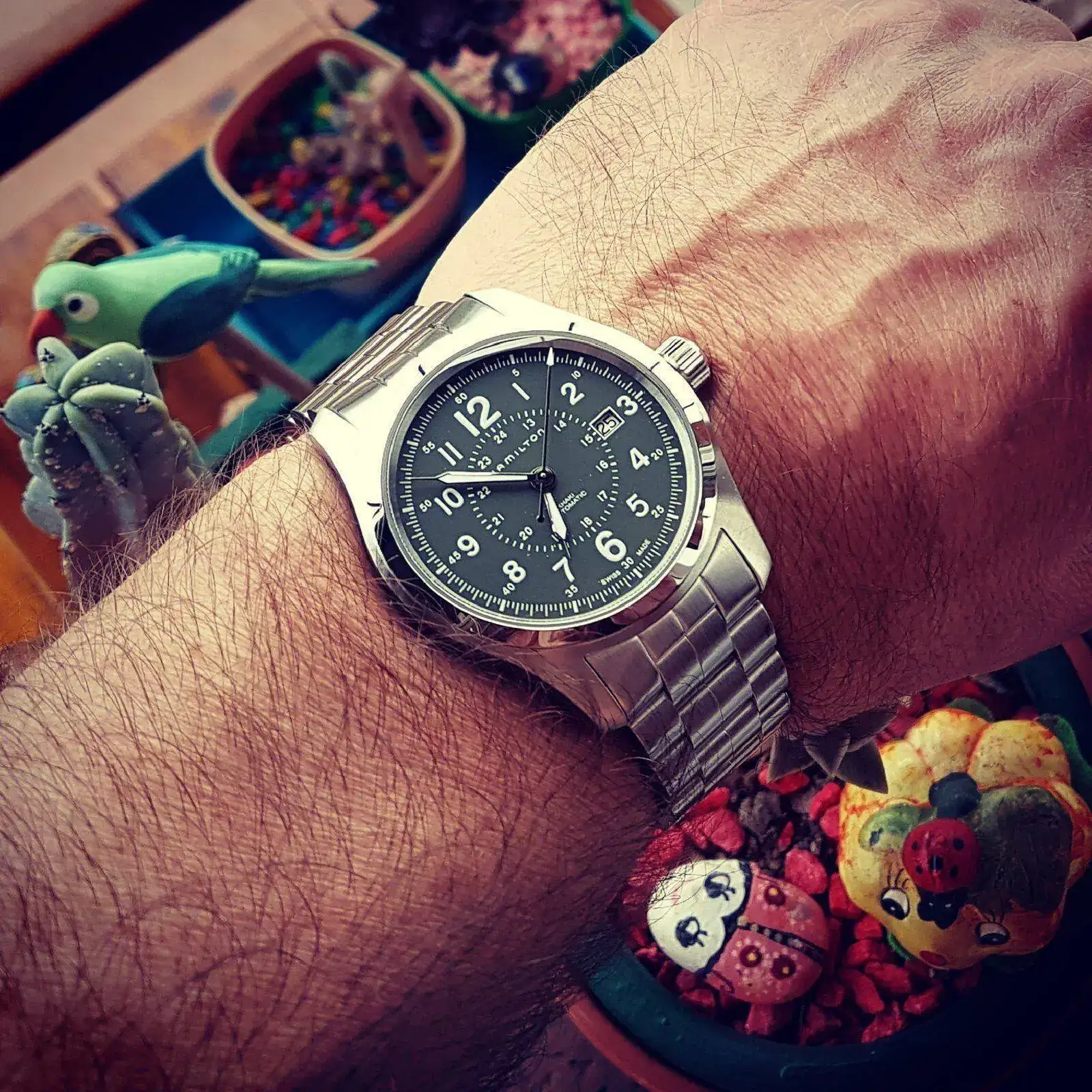 Hamilton Khaki Field Auto 42mm 100M Green Dial Cal. H10 Ref. H70605163 (1).jpg