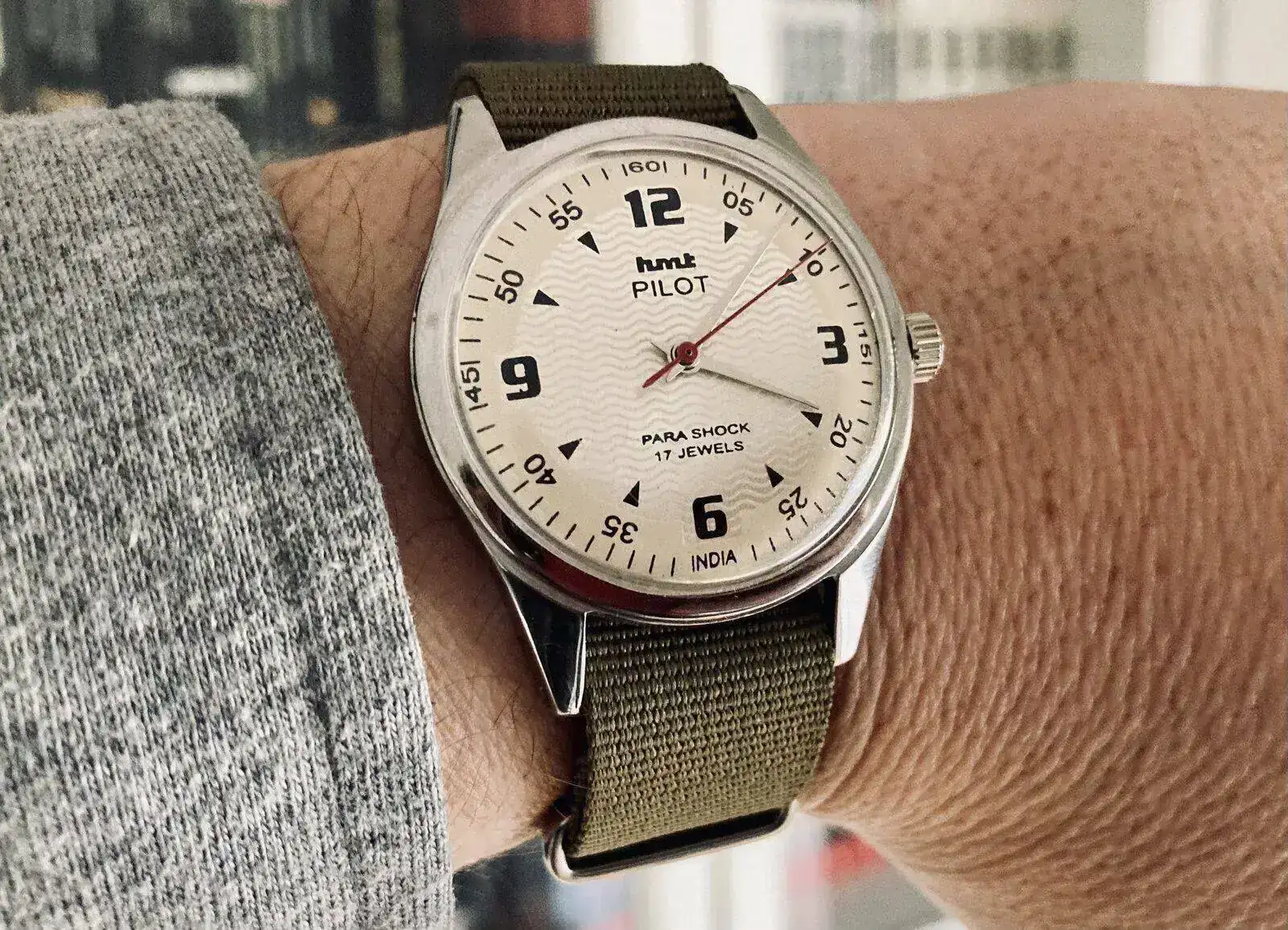 HMT India Pilot NATO Military Green_4.webp