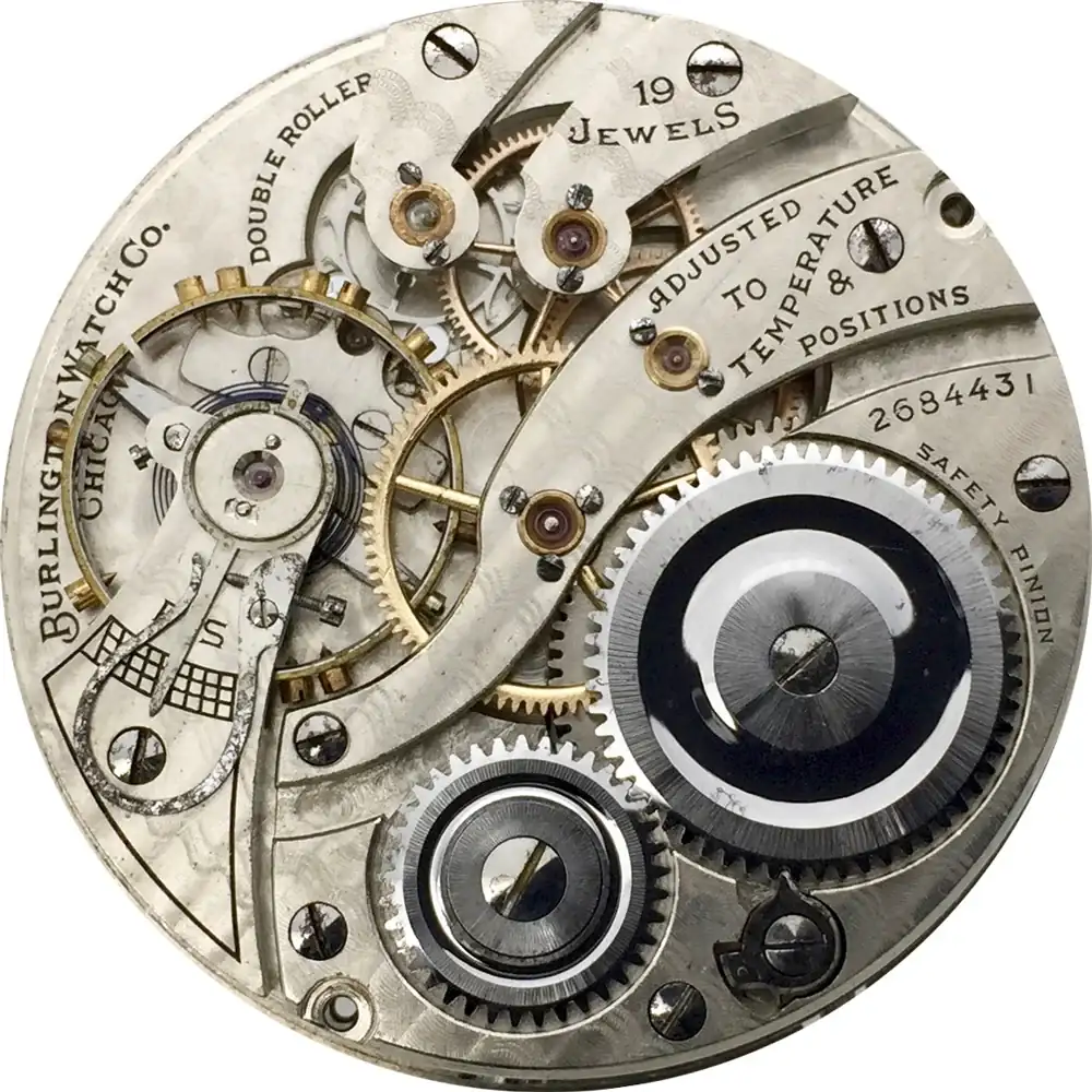 Illinois Grade 106 Pocket Watch Movement