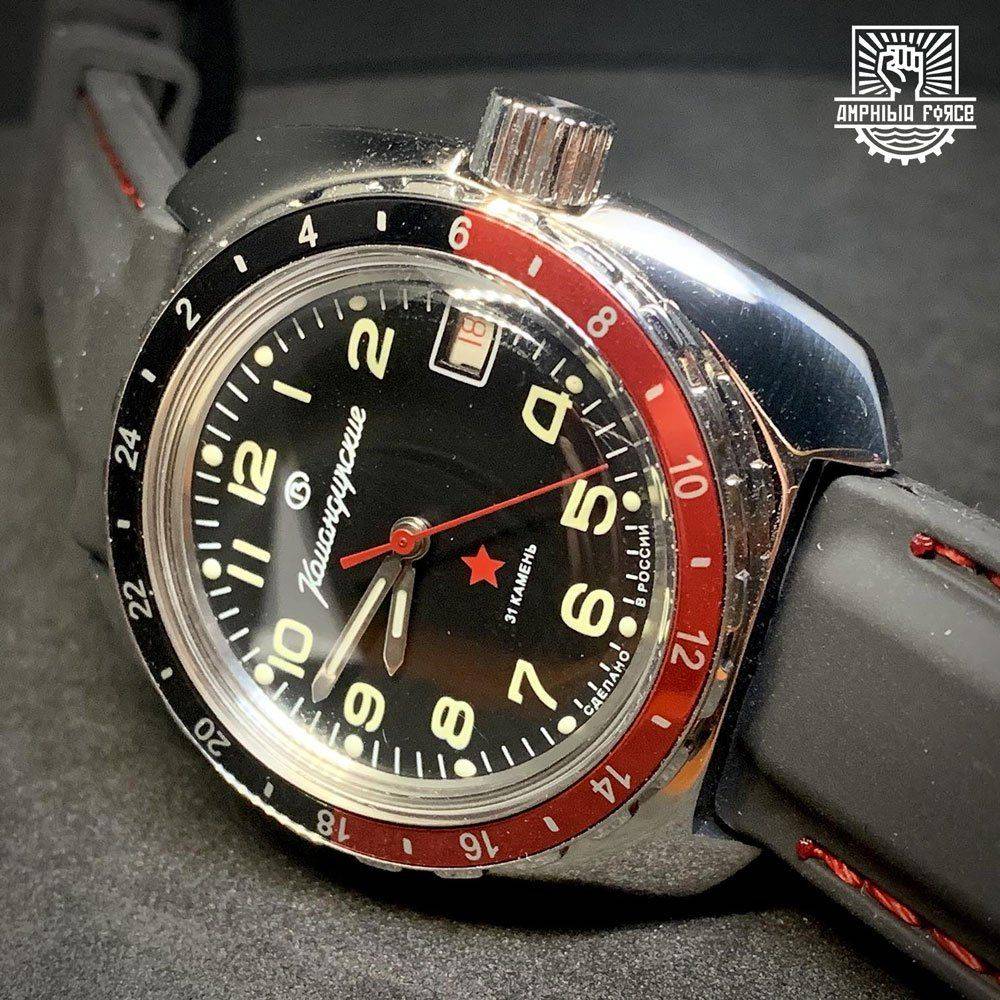 Vostok Amphibia Force 710 Komandirskie Red Star | Relojes Especiales, EL  foro de relojes