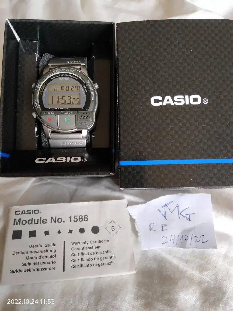 Casio easy Rec NOS | Relojes Especiales, EL foro de relojes