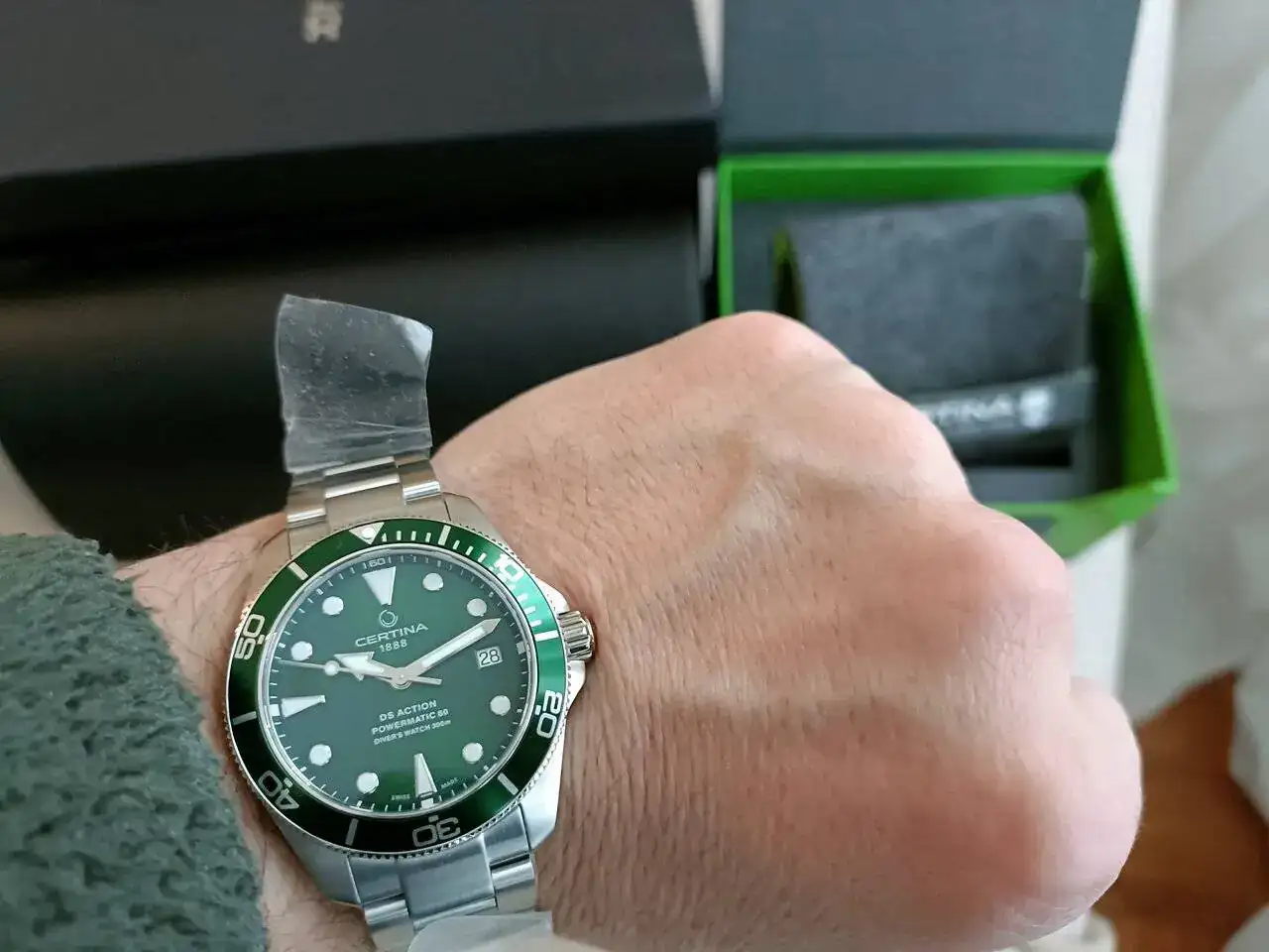 Certina ds action verde new arrivals
