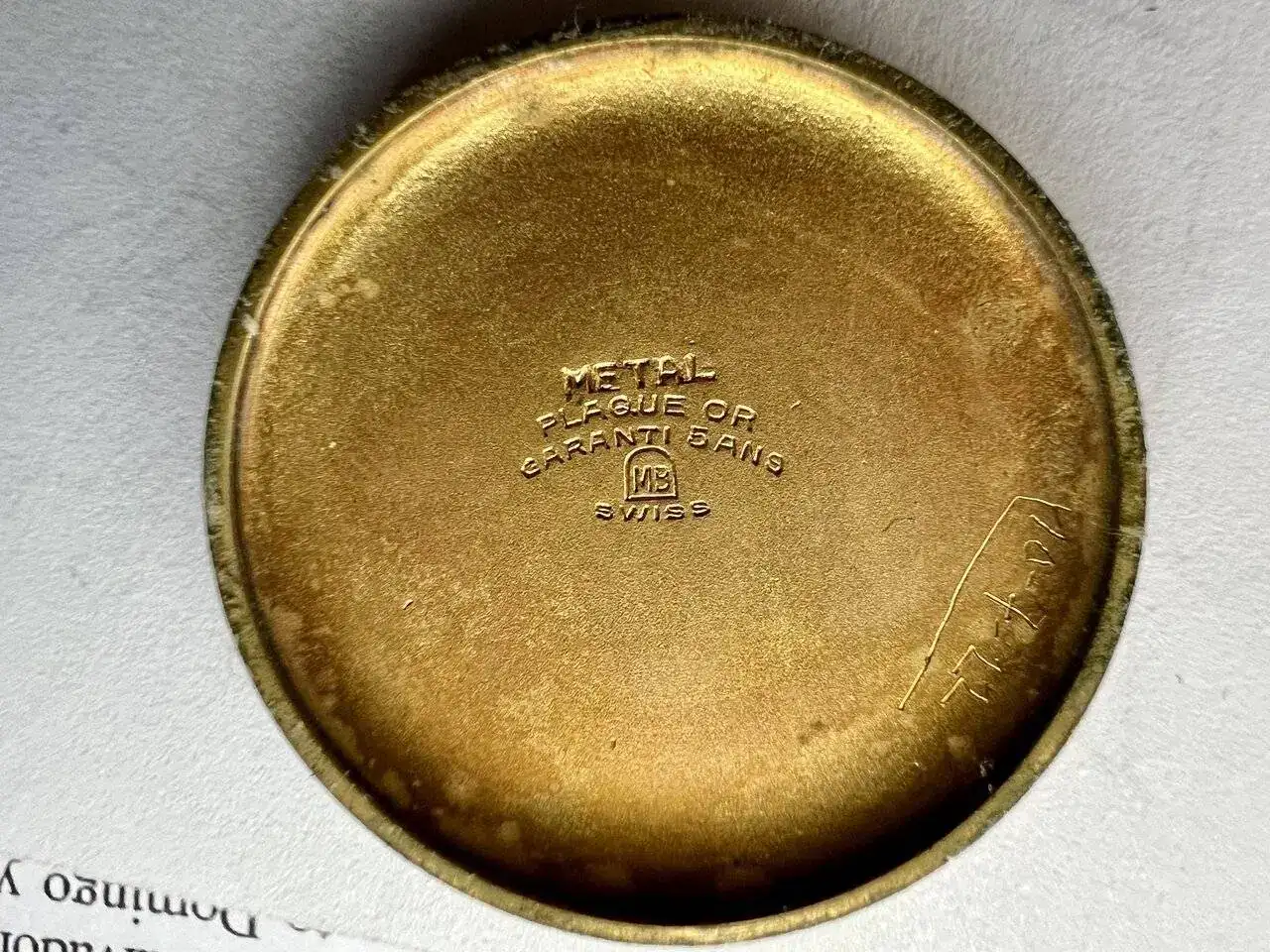 Pièce Montre FE 4611/12 – Calendrier Automatique Vintage – Composant Pour Réparation – 1 Pièce Neuve Sans étiquette
