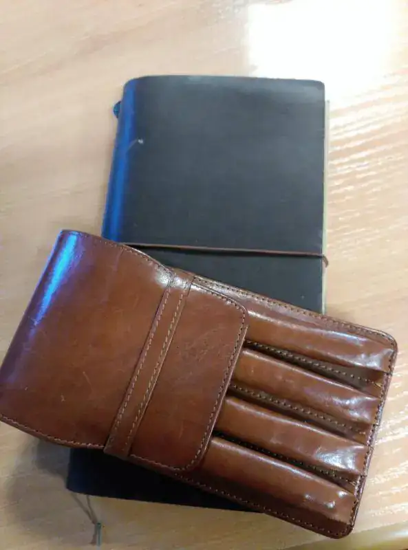 Traveler's notebook Midori y Funda de piel ASTON - Traveler's notebook Midori y Funda de piel ASTON