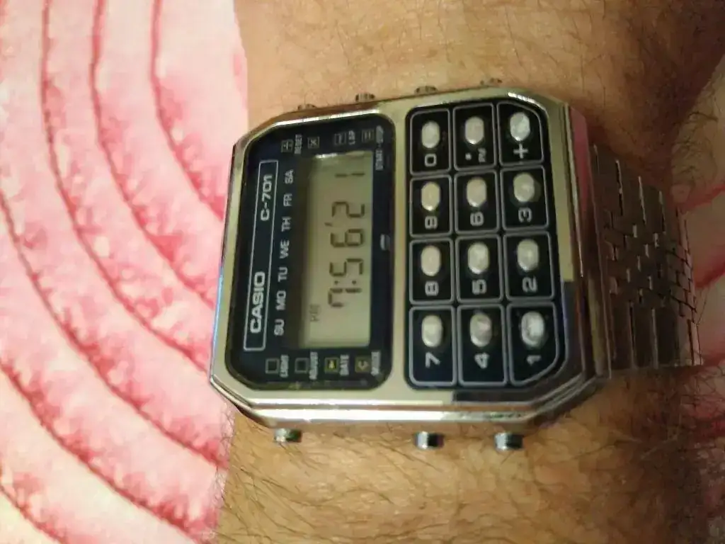Casio c 701 calculadora Relojes Especiales EL foro de relojes