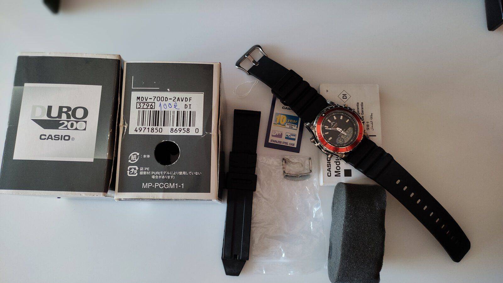 Vendo Casio Marlin MDV-700 | Relojes Especiales, EL foro de relojes